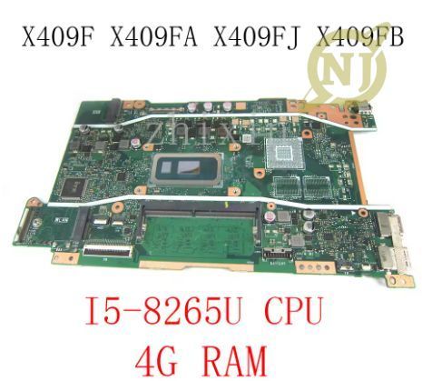 дляASUSX409FBX409FJX409FLX409FAA409FF409FноутбукMBI5-8265UCPU4GBRAMUMA