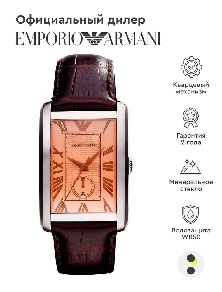 Мужские наручные часы Emporio Armani Classics AR1605 #1