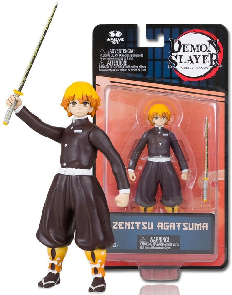 Фигурка Action Figure Demon Slayer: Zenitsu Agatsuma (13 см) #1