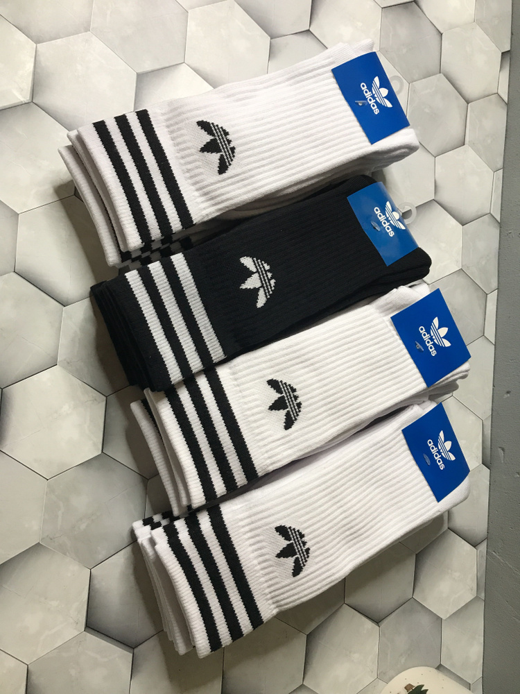 Комплект носков adidas Originals Adidas, 3 пары #1