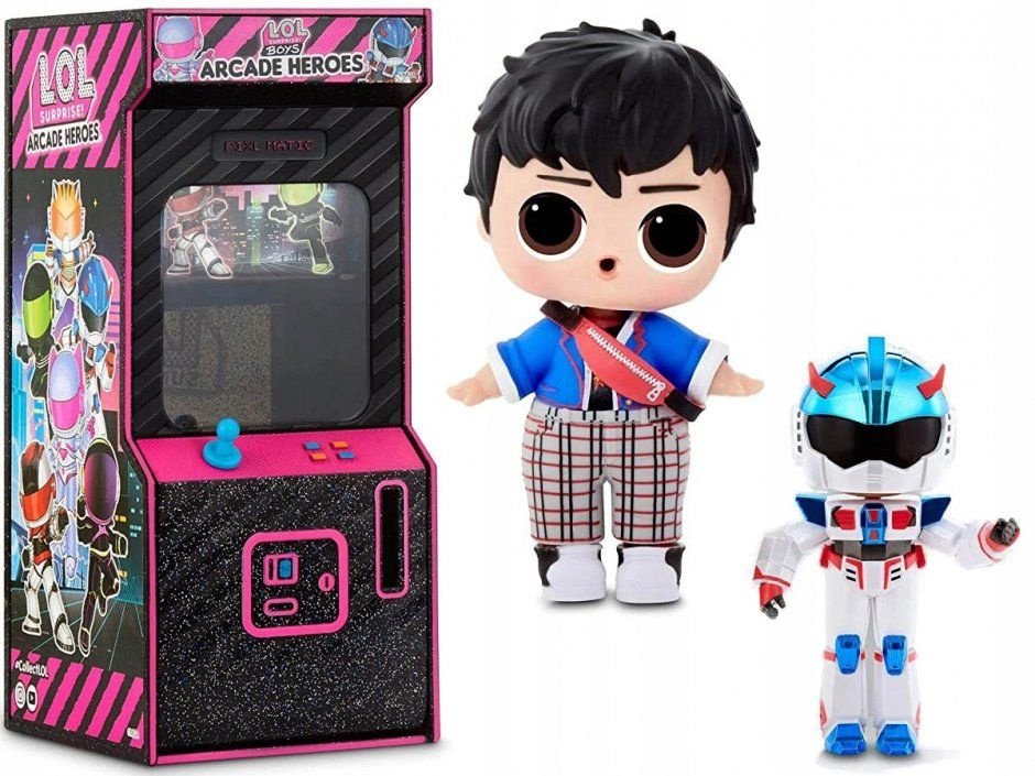 Кукла лол сюрпрайз мальчик Кукла-игровой автомат LOL FUN BOY ARCADE HEROES BOYS  #1