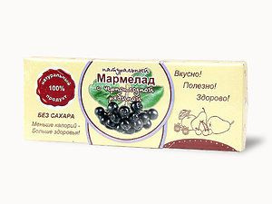 Мармелад натуральный "Черноплодная рябина" 2 штуки по 140 грамм  #1