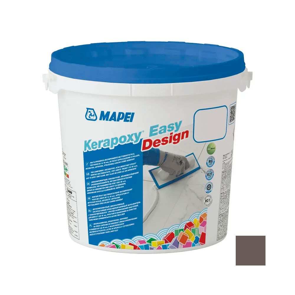 Эпоксидная затирка Mapei Kerapoxy Easy Design 136 гончарная глина 3 кг 5KB013603  #1