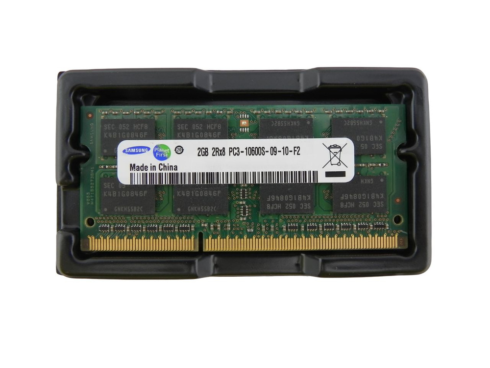 Samsung Оперативная память DDR3 2GB SO-DIMM 1333 Mhz PC-10600 1x2 ГБ (для ноутбука)  #1