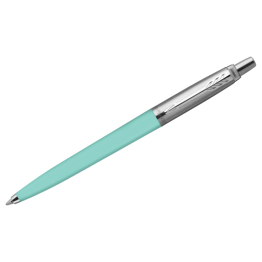 Ручка шариковая Parker "Jotter Recycled Mint " синяя, 0,8мм, кнопочн., пластик. корпус, подарочная упаковка #1