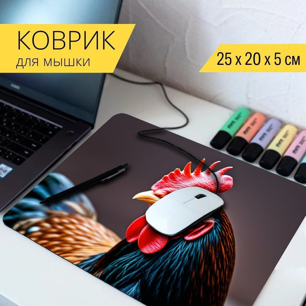 LotsPrints Коврик для мыши 26-MPAD25X20N-846, разноцветный #1