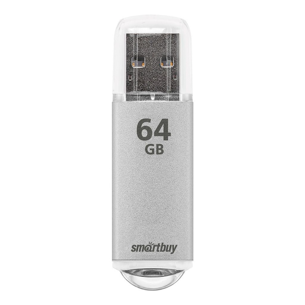 USB-флеш-накопитель Smartbuy SB64GBVC-S 64 ГБ, серебристый #1