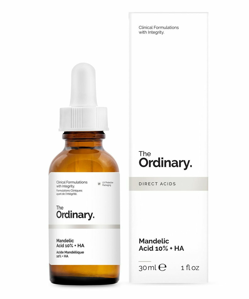 Пилинг с миндальной кислотой The Ordinary Mandelic Acid 10% + HA 2% Peeling solution, 30 мл  #1