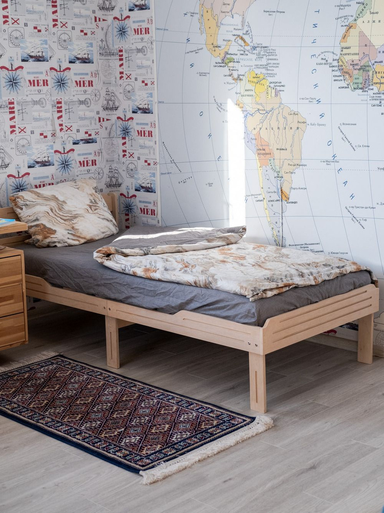 Wood Step Односпальная кровать, BONIA, 90х200 см #1