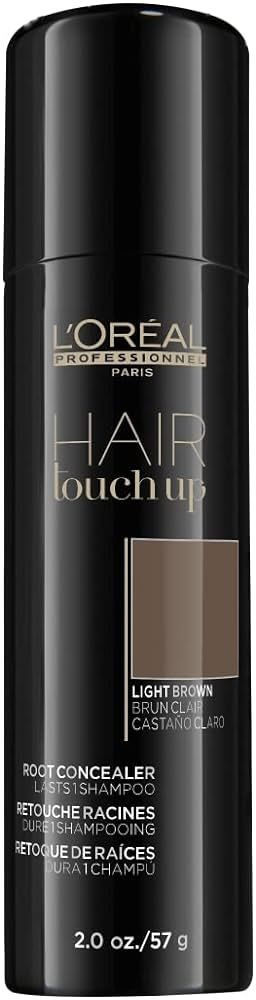 L'OREAL PROFESSIONNEL Тонирующий спрей для закрашивания прикорневой зоны волос Hair Touch Up (Light Brown) #1