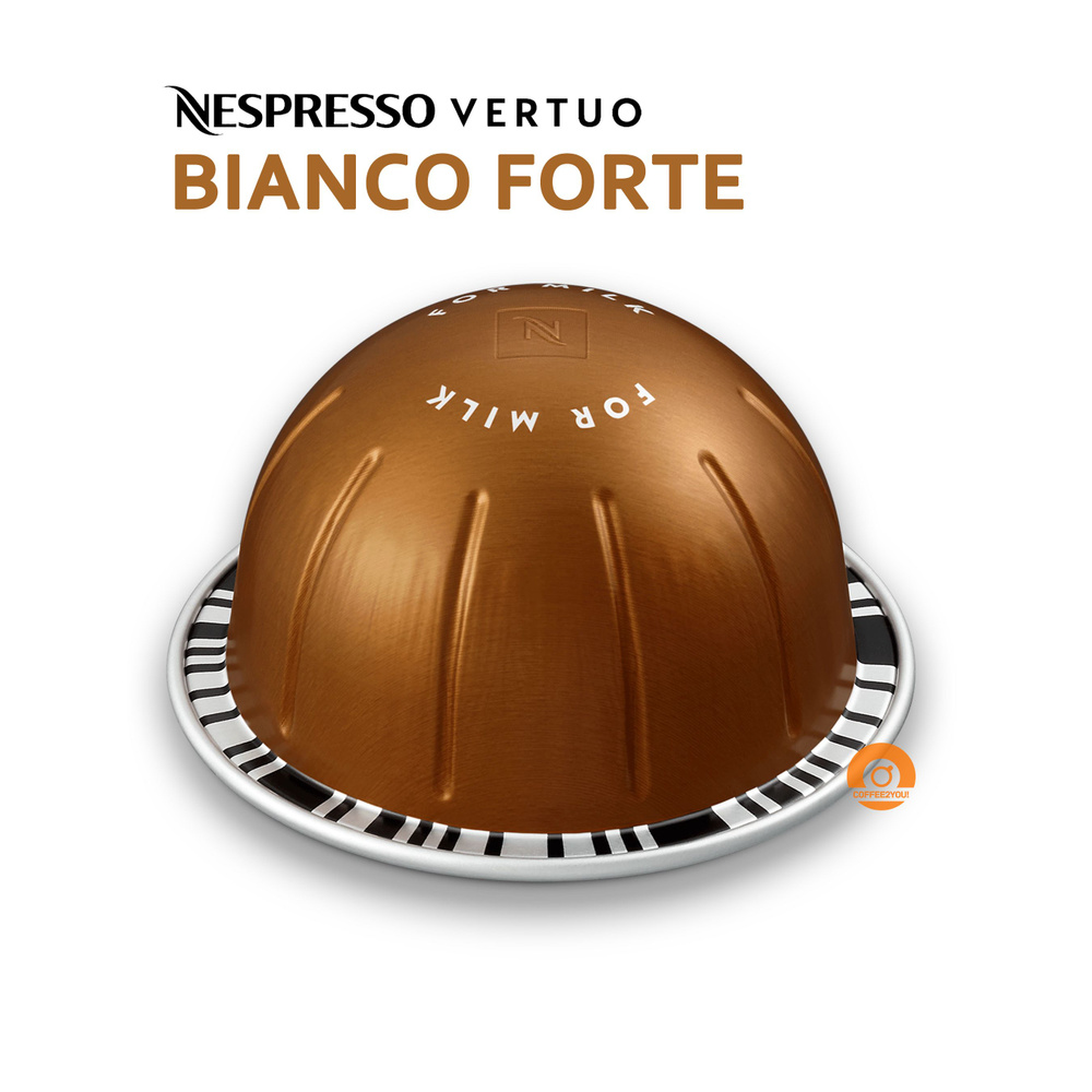 Кофе Nespresso Vertuo BIANCO FORTE в капсулах, 10 шт. (объём 230 мл.) #1