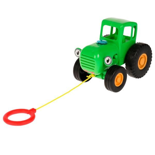 Музыкальная игрушка каталка для малышей Синий Трактор Зелёный трактор 30+ песен и звуков Умка  #1