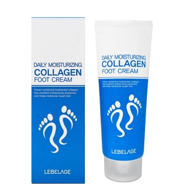 LEBELAGE Крем для ног увлажняющий с коллагеном DAILY MOISTURIZING COLLAGEN FOOT CREAM 100 мл Корея  #1