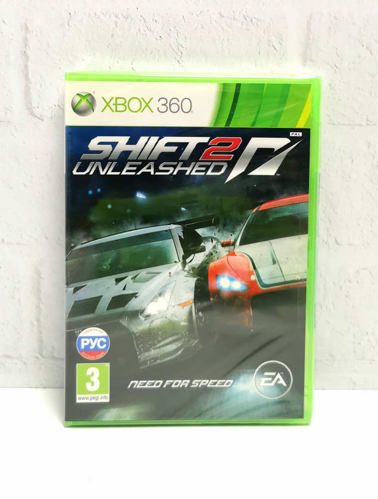 Need For Speed Shift 2 Unleashed NFS Русские субтитры Видеоигра на диске Xbox 360. Товар уцененный  #1