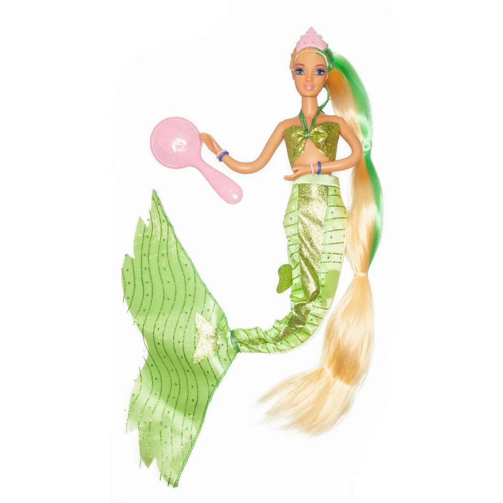 Кукла Defa Lucy в комплекте морской конек и расчёска зеленый  #1