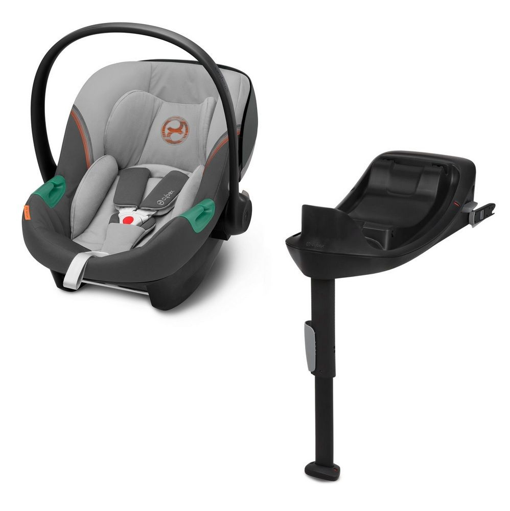 Автокресло Cybex Aton S2 i-Size с базой IsoFix Lava Grey #1