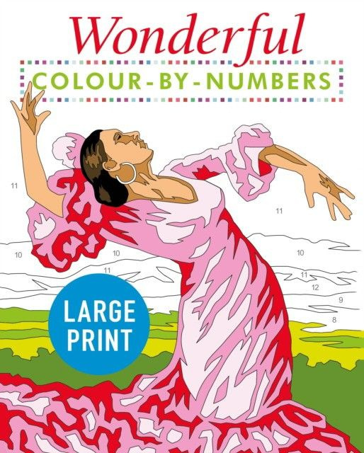 Wonderful Colour By Numbers Large Print #1