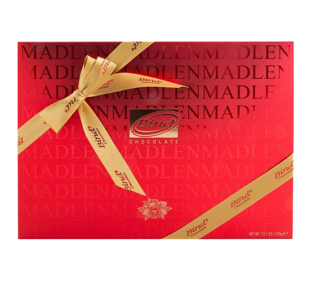 Шоколадные конфеты Bind Chocolate Madlen Red, 370 г #1