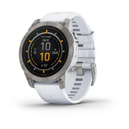 Garmin Умные часы Garmin Epix pro Sapphire with Whitestone Band 47mm, Whitestone #1