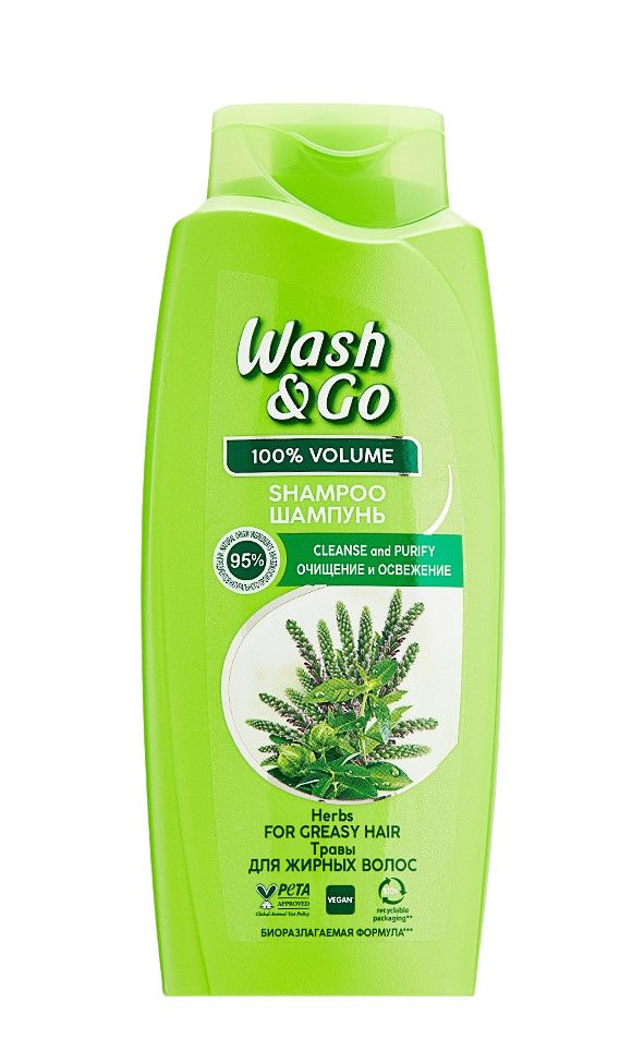 Wash&Go Шампунь для волос, 675 мл #1