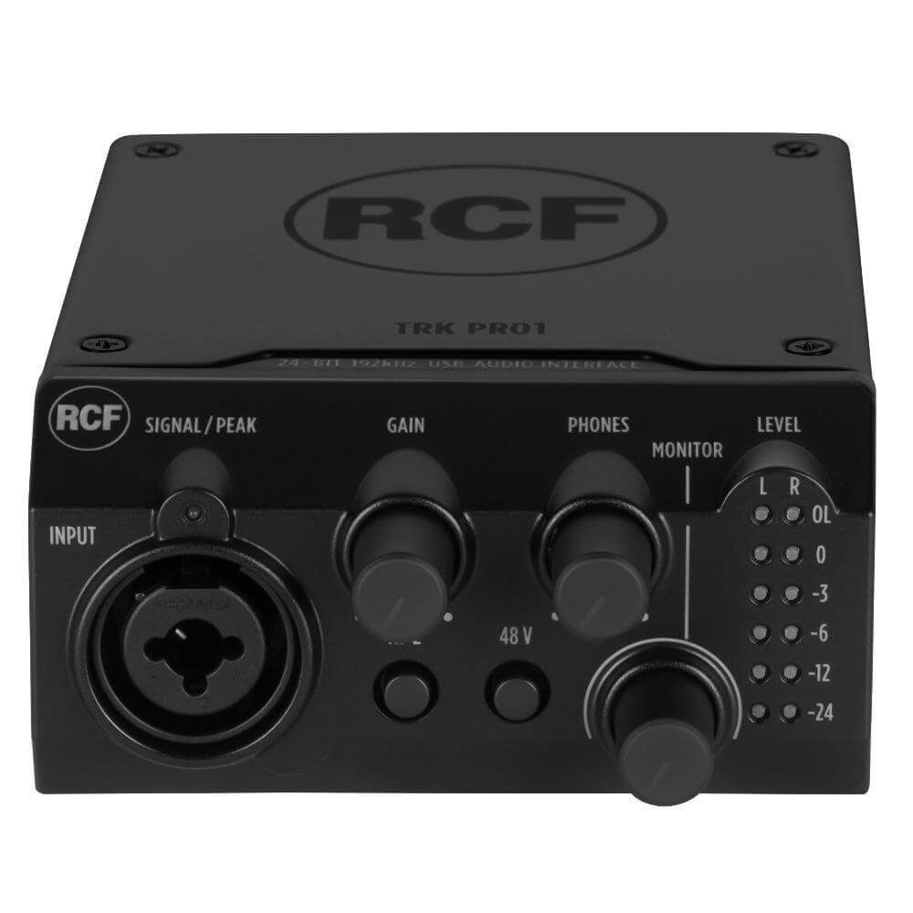 RCF TRK PRO1 - 1x2-х канальный USB-аудиоинтерфейс #1