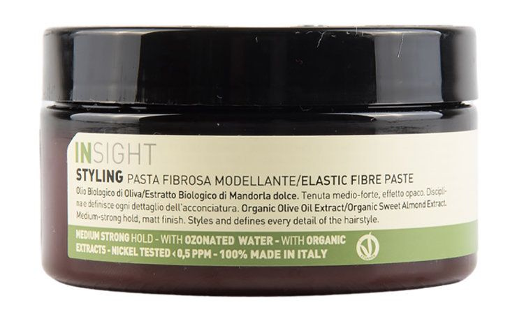 Моделирующая паста для волос средней фиксации SMivisling Elastic Fibre Paste, 90 мл  #1