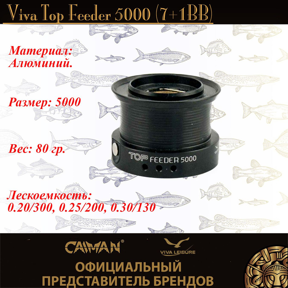 Шпуля для катушки Viva Top Feeder 5000 #1