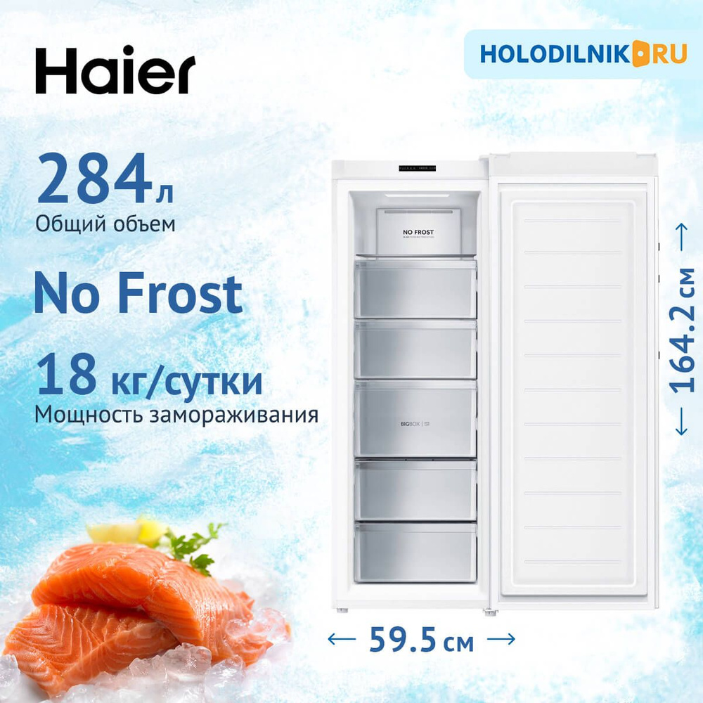 Haier Морозильная камера HF-284WG, белый #1