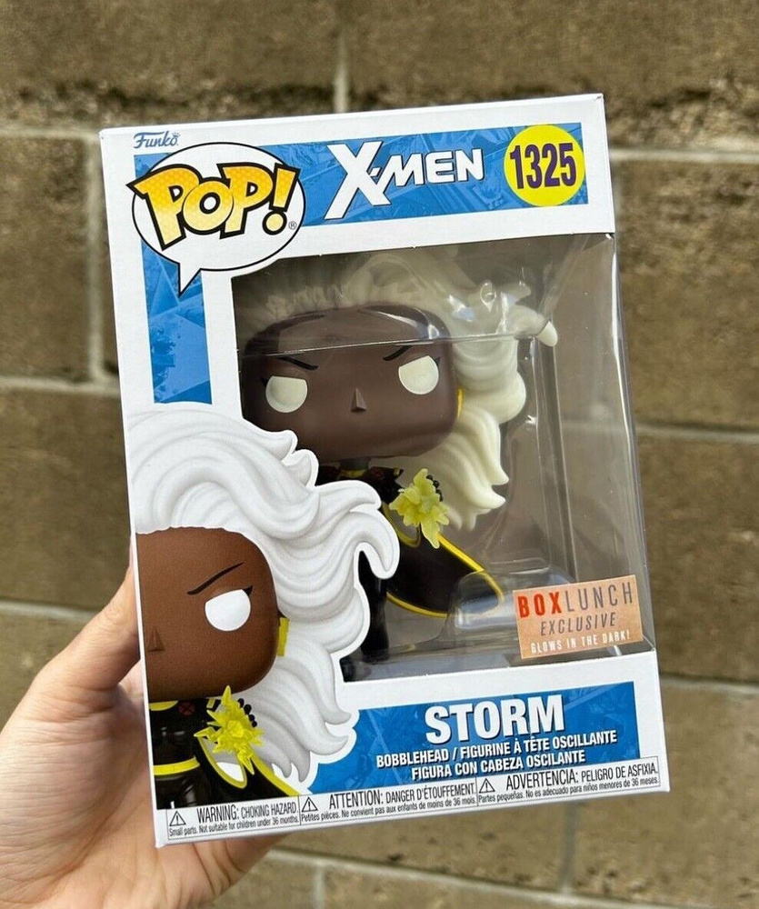 Фигурка Funko Pop! X-Men: Storm (Стикер Boxlunch (Фанко Поп Шторм из комиксов Марвел: Люди Икс))  #1