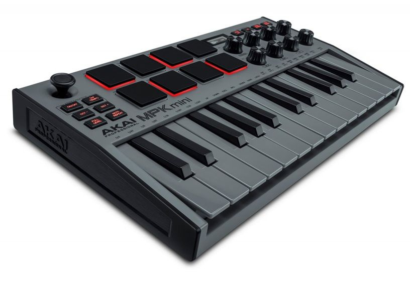 Миди клавиатура Akai Pro MPK MINI MK3 Grey #1