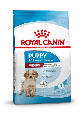 Royal Canin Dog Medium Puppy для щенков средних пород от 2-х месяцев 14 кг  #1