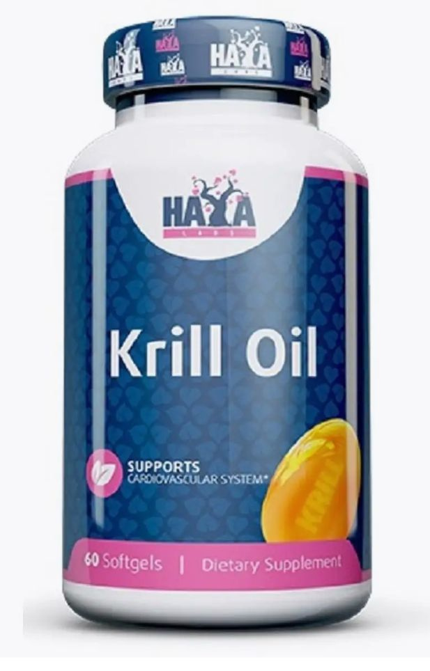 Haya Labs Krill Oil 500mg / КРИЛЕВОЕ МАСЛО 500 МГ / 60 soft #1