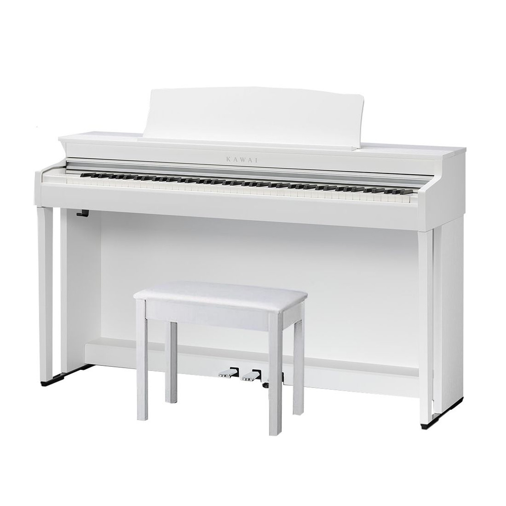 KAWAI CN301 W - цифровое пианино, банкетка, механика Responsive Hammer III, 88 клавиш, цвет белый  #1