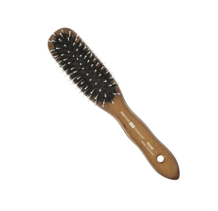 Hercules Sagemann Деревянная щетка для волос с комбинированной щетиной 7-рядная (9044)  #1