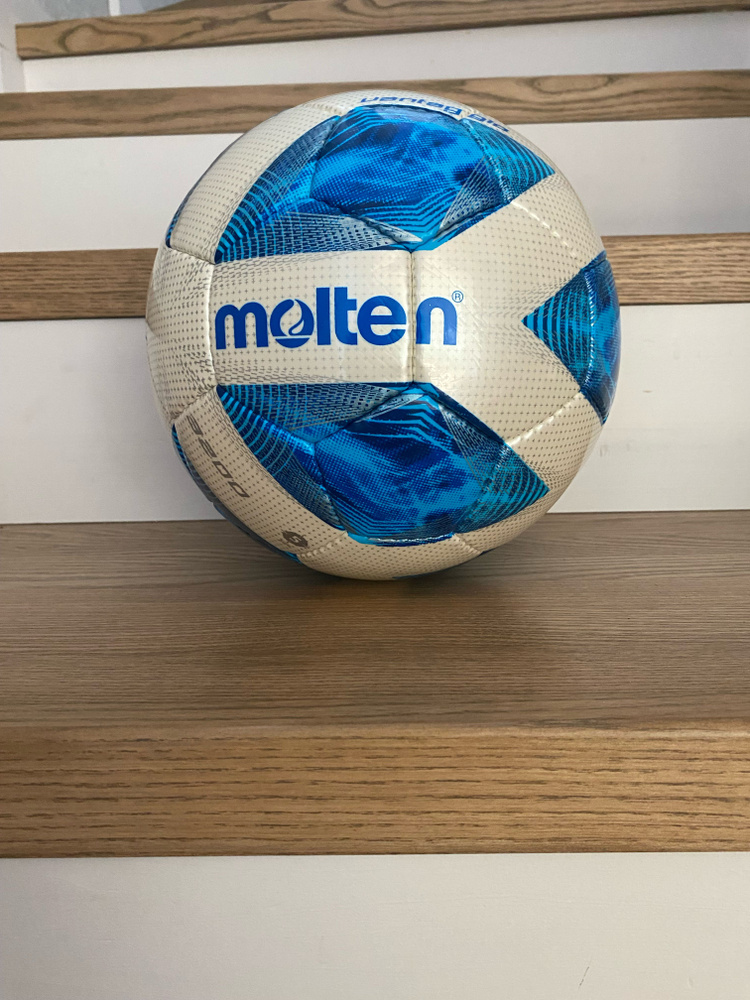 Molten Футбольный мяч, 5 размер, синий #1