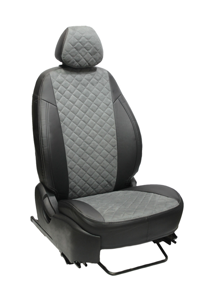 Чехлы для автомобильных сидений комплект GreenLine на HYUNDAI SOLARIS (2017-н.в.) седан, задняя спинка #1