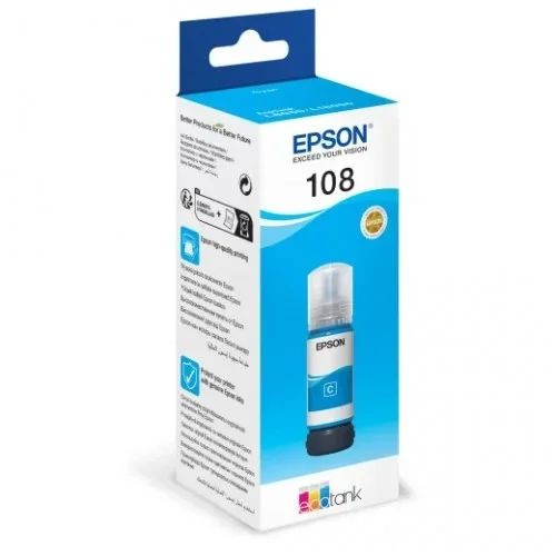 Epson Чернила, оригинал, Голубой (cyan), 1 шт #1