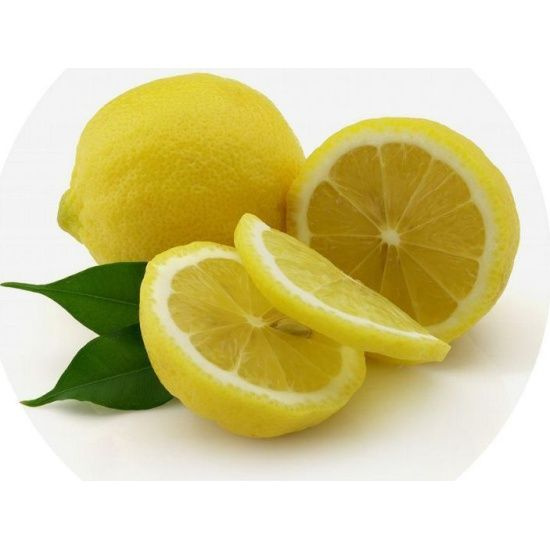 Доска разделочная стеклянная "Лимон" МУЛЬТИДОМ VL48-38, 20см  #1