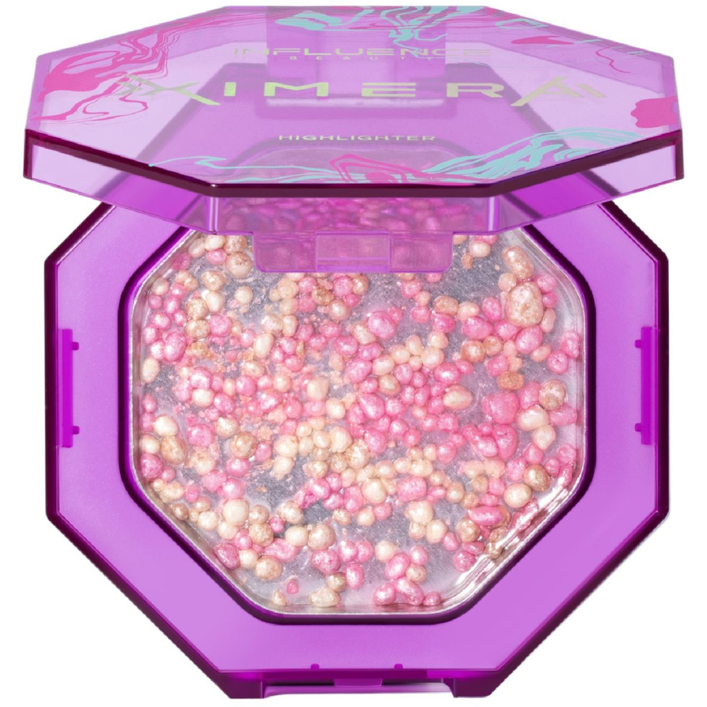 Influence Beauty Хайлайтер для лица Тон 01 Золотисто-розовый Ximera Highlighter in gel base гелевый с #1