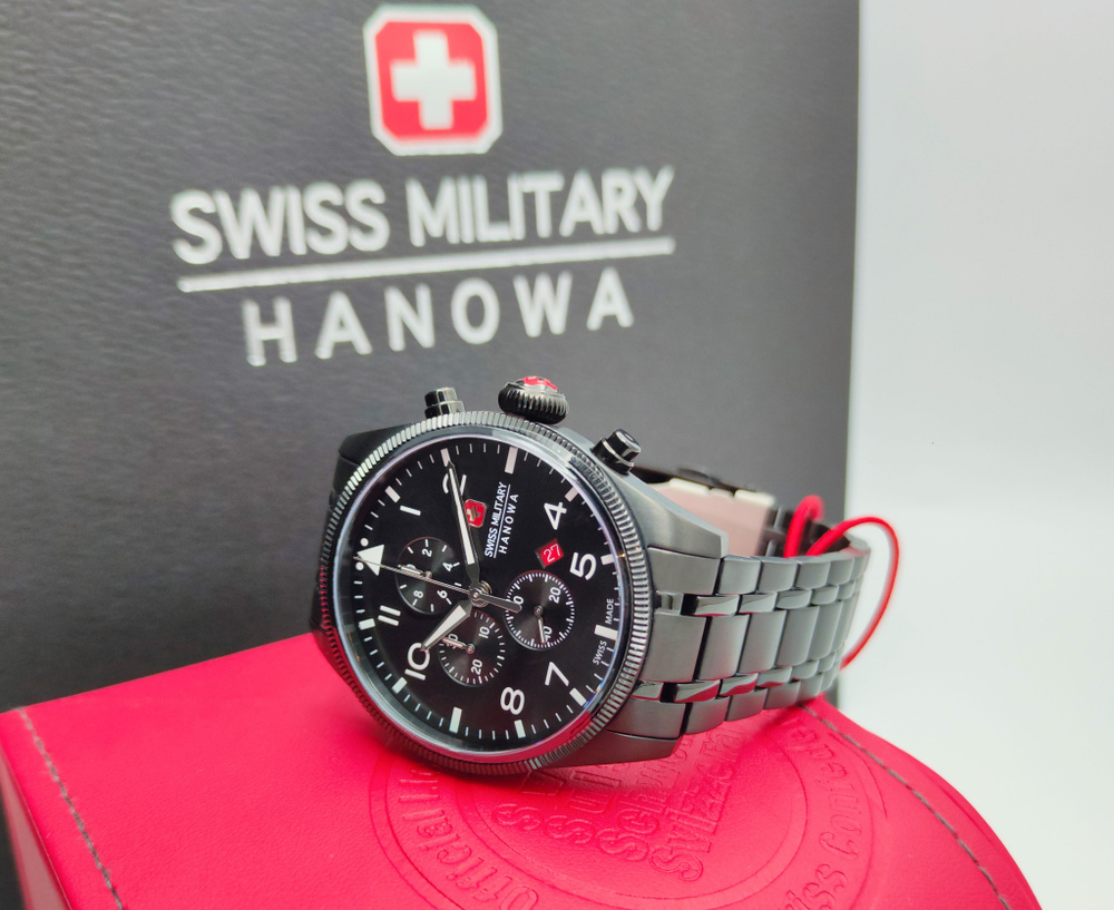 Наручные мужские часы Swiss Military Hanowa Thunderbolt Chrono SMWGI0000431 #1