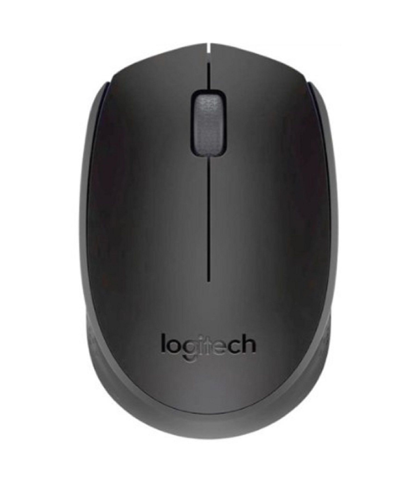 Logitech Мышь беспроводная M171, черный #1