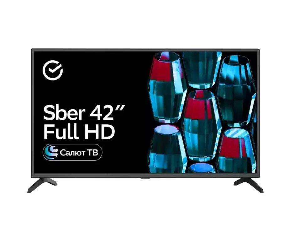 Sber Телевизор SDX-42F2018 42" Full HD, черный #1