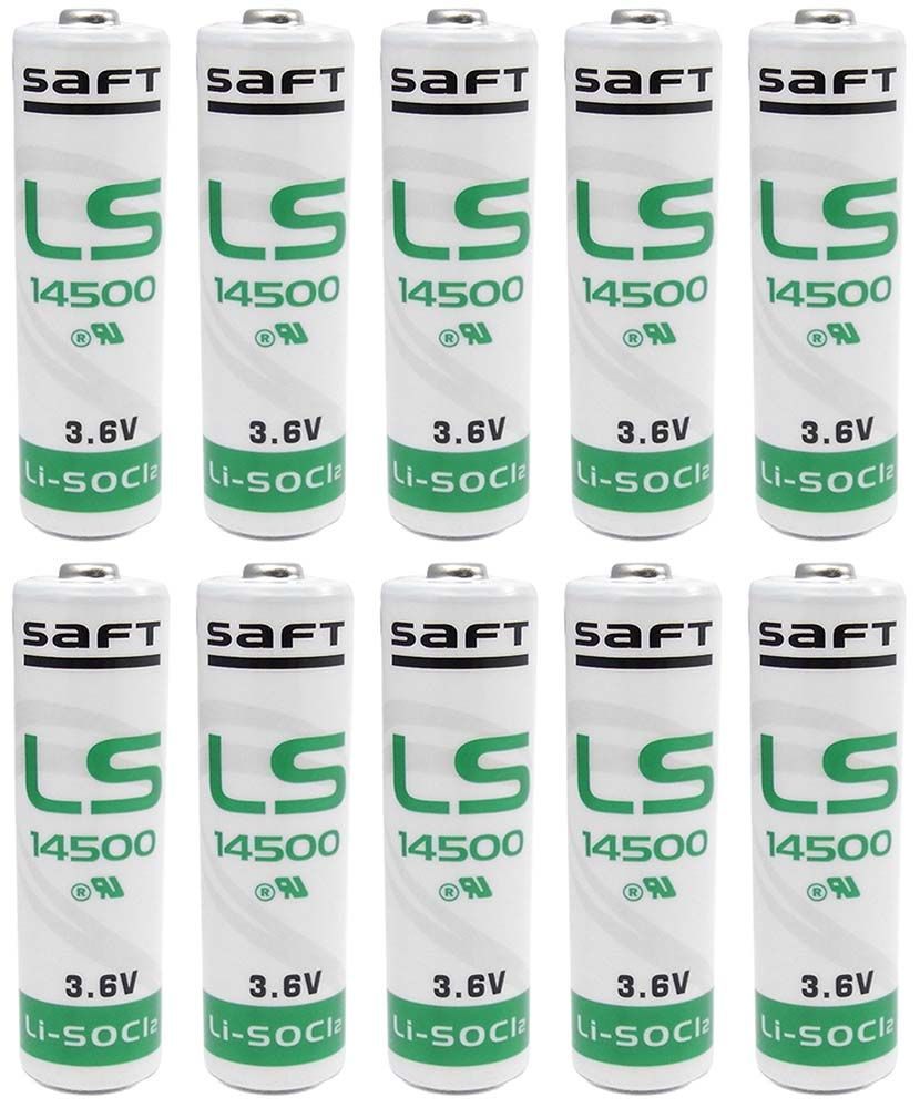 LS 14500 Saft батарейка 3,6 V (AA) для теплосчётчиков, извещателей, датчиков охранно-пожарной сигнализации, #1