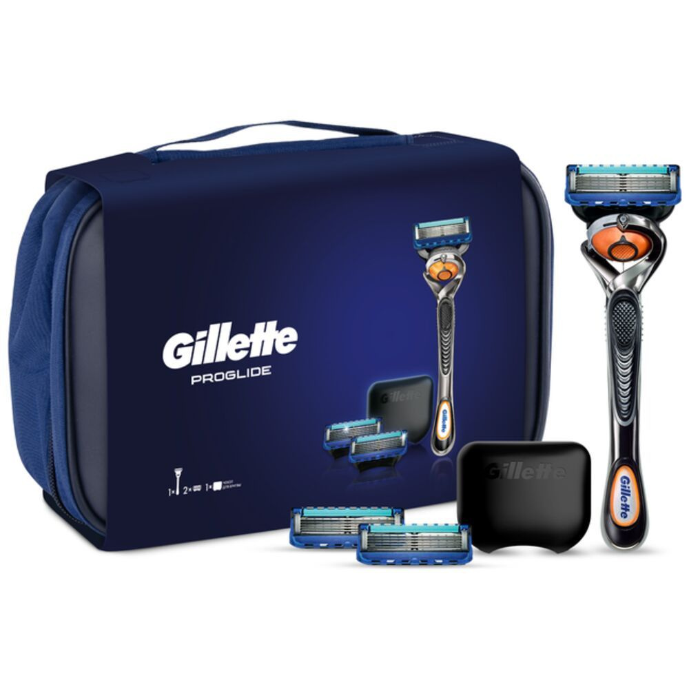 Gillette Подарочный набор (Gillette Станок Proglide с 3 сменными кассетами + Чехол)  #1