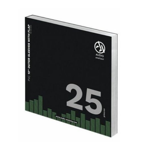 Внешние конверты для пластинок Audio Anatomy 12", 100 микрон, ПВХ, GATEFOLD (25 шт)  #1