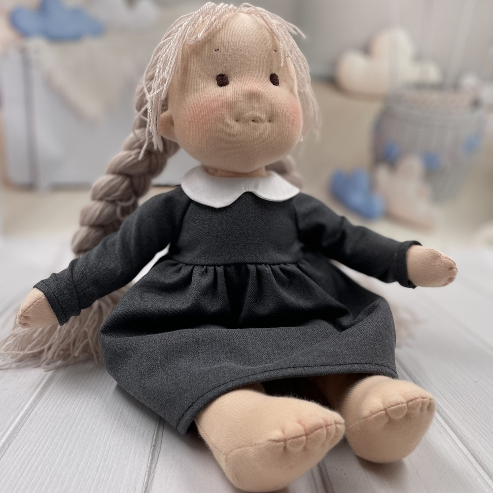 Вальдорфская кукла. Мягкая текстильная кукла #1