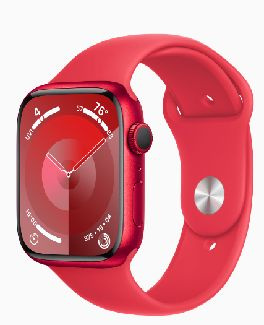 Apple Умные часы Смарт-часы Apple Watch Series 9 GPS 45mm (PRODUCT)RED Aluminium Case with (PRODUCT)RED #1