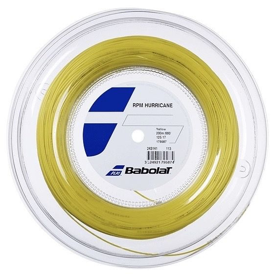 Теннисная струна Babolat RPM Hurricane 1.30 (Нарезка 12м) #1