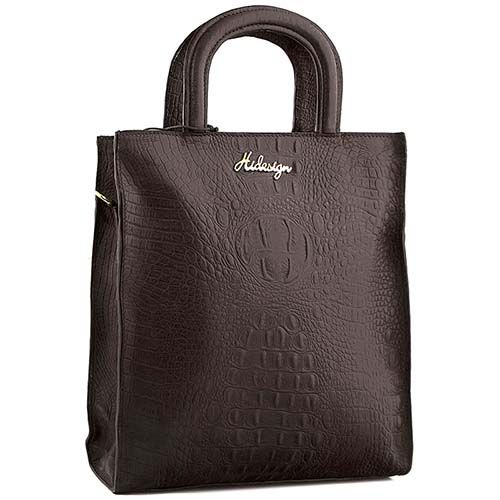 Женская сумка коричневая Hidesign FIFTH AVENUE -01 BROWN #1