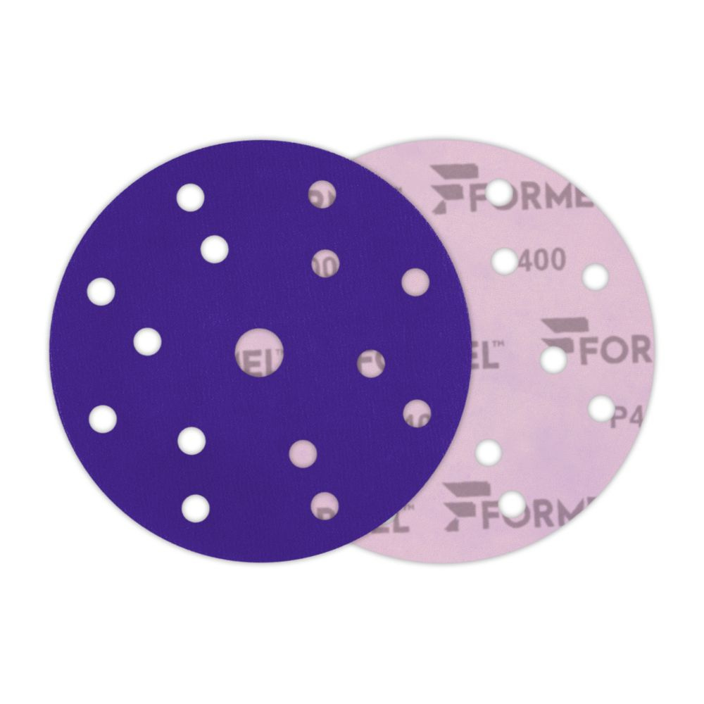 FORMEL Абразивный диск с керамическим зерном на бумажной основе CERAMIC PLUS, 150 мм, 15 отв., Р 400 #1